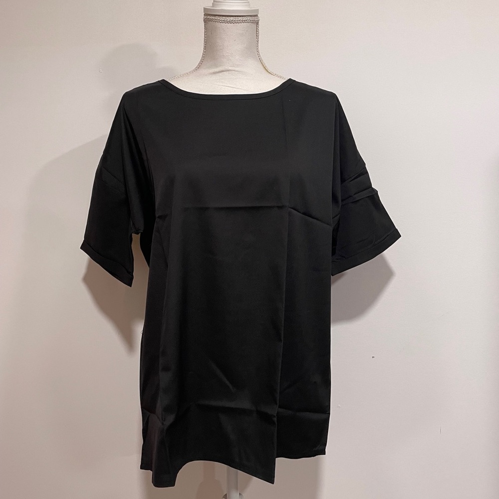Chic Cuffed Tee Shirt